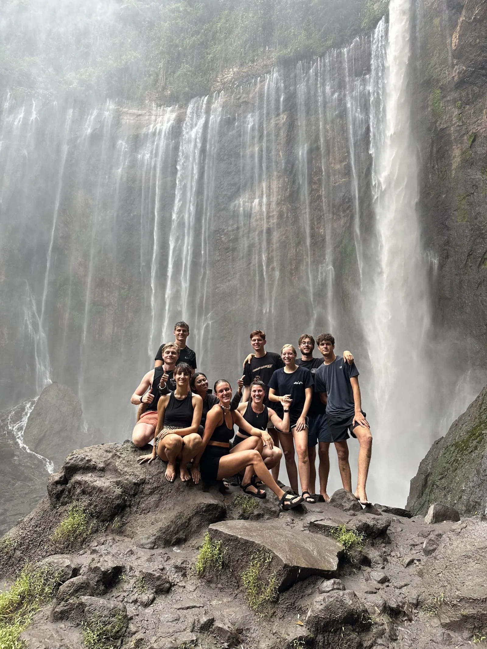 spot foto tumpak sewu saat tour tumpak sewu 1 hari