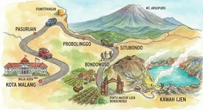 Panduan Menuju Kawah Ijen dari Malang