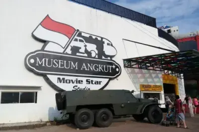 Zona foto tematik Museum Angkut