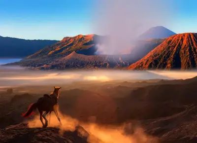Kaldera Purba Gunung Bromo di Jawa Timur