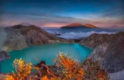 Spot foto terbaik di Kawah Ijen