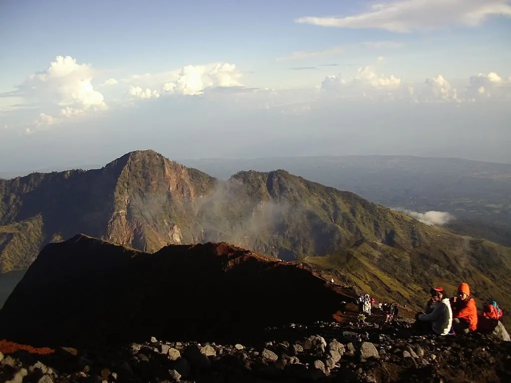 Medan pendakian Gunung Rinjani yang menantang
