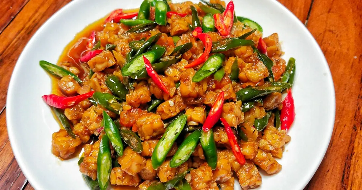 Oseng tempe khas Bondowoso